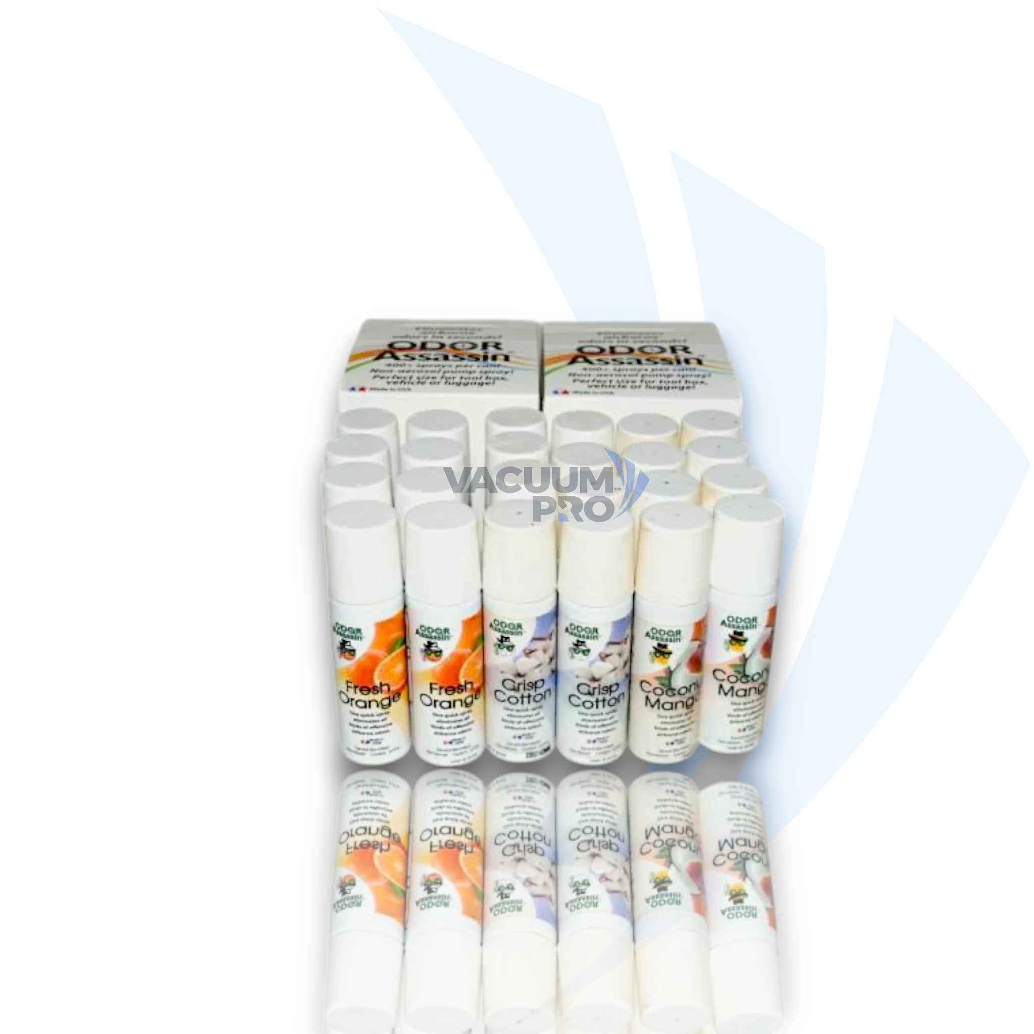 Replacement Odor Eliminator Spray Bottles for Odor Assassin vacuum, Part #127483