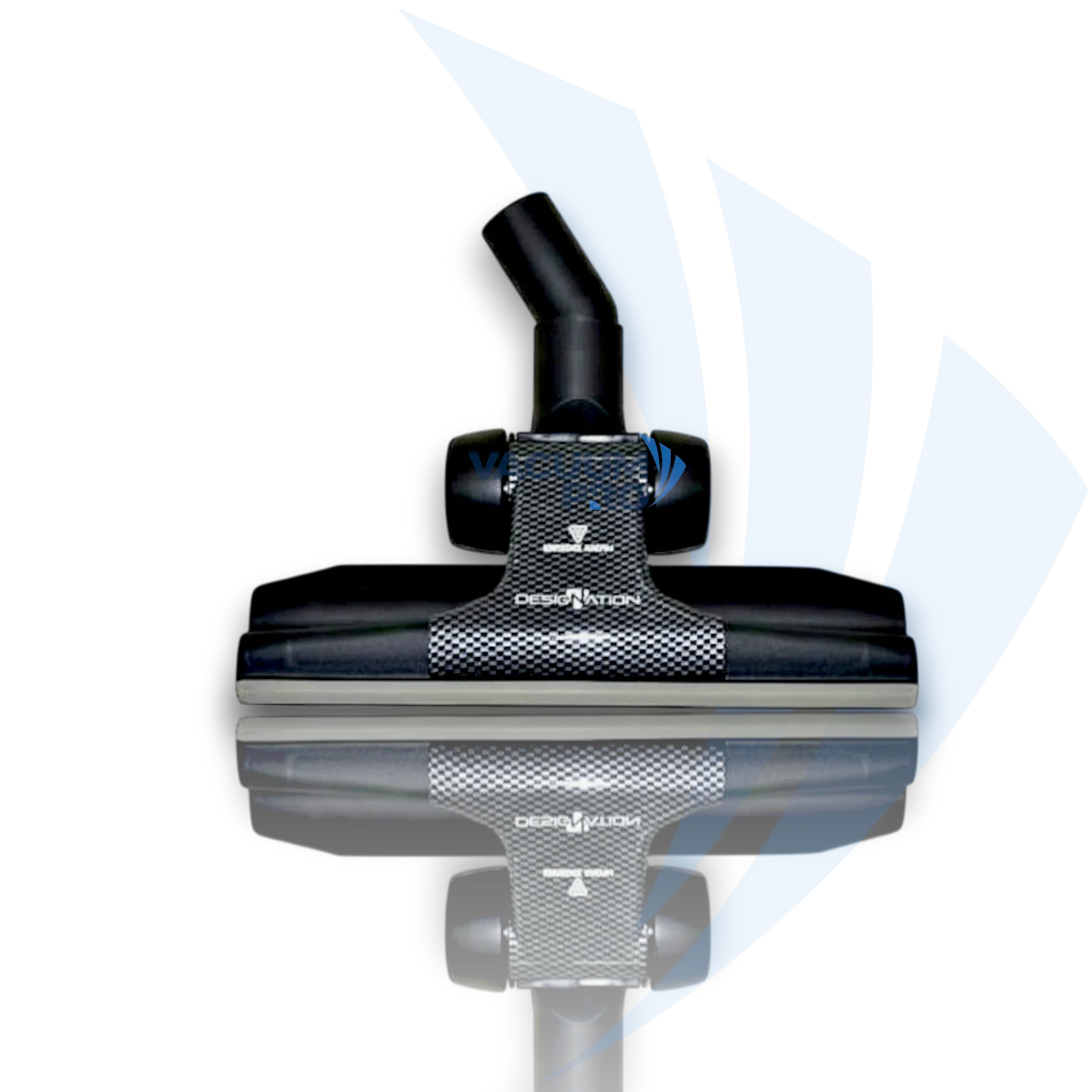 Replacement rug tool with wheels and rubber bumper for Wessel Werk vacuum, Part #13.9241-316
