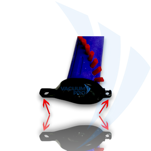 Replacement Vacuum Brushbar Assembly - Dyson New Style with 1 Short Tab & 1 Long Tab, Fits DC65, DC66, UP13, UP14, UP19, UP20, Part #DY-967040-01