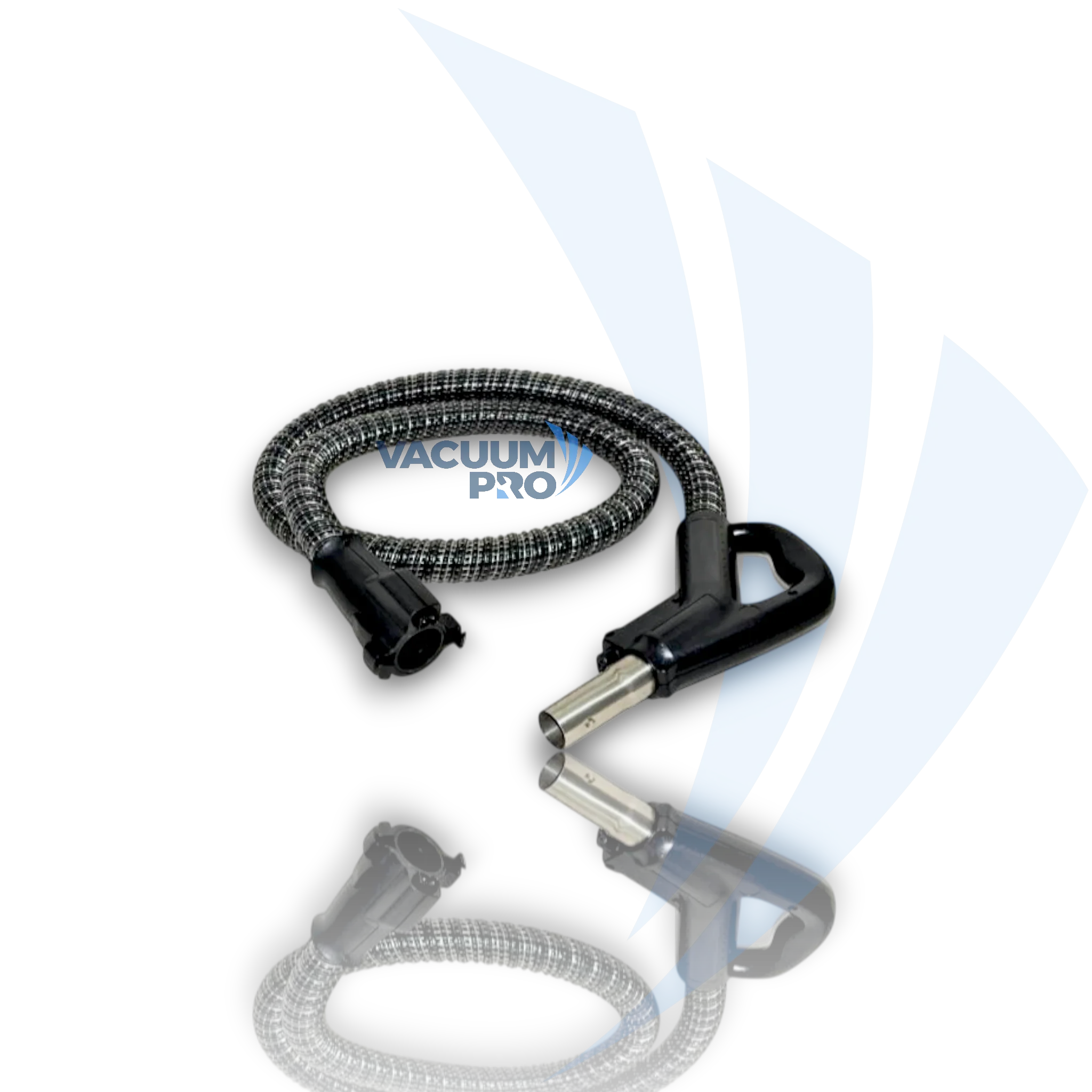 Replacement Vacuum Electrified Hose - New Style with 3 3/8 Inch Neck and Ergonomic Handle, Fits Sirena S10NA, Part #109N