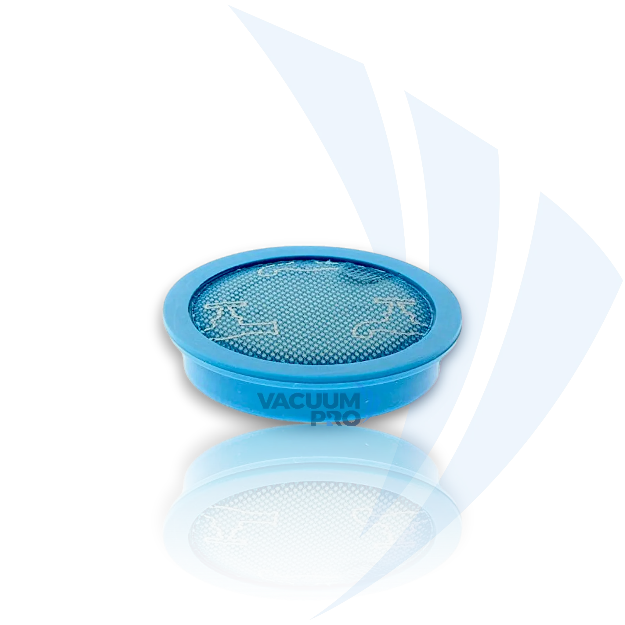 Replacement pre-motor filter for Dyson vacuum, Part #913788-01 Vacuum Pre-Motor Filter - Washable, Fits Dyson DC24 All Floors, Blueprint, Ball, Part #913788-01.