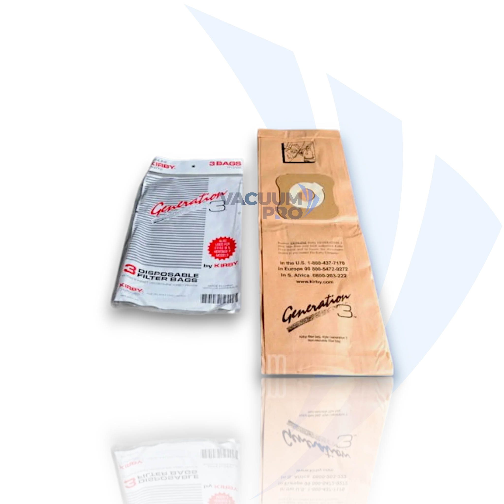 Replacement bags for Kirby vacuum, Part #197289