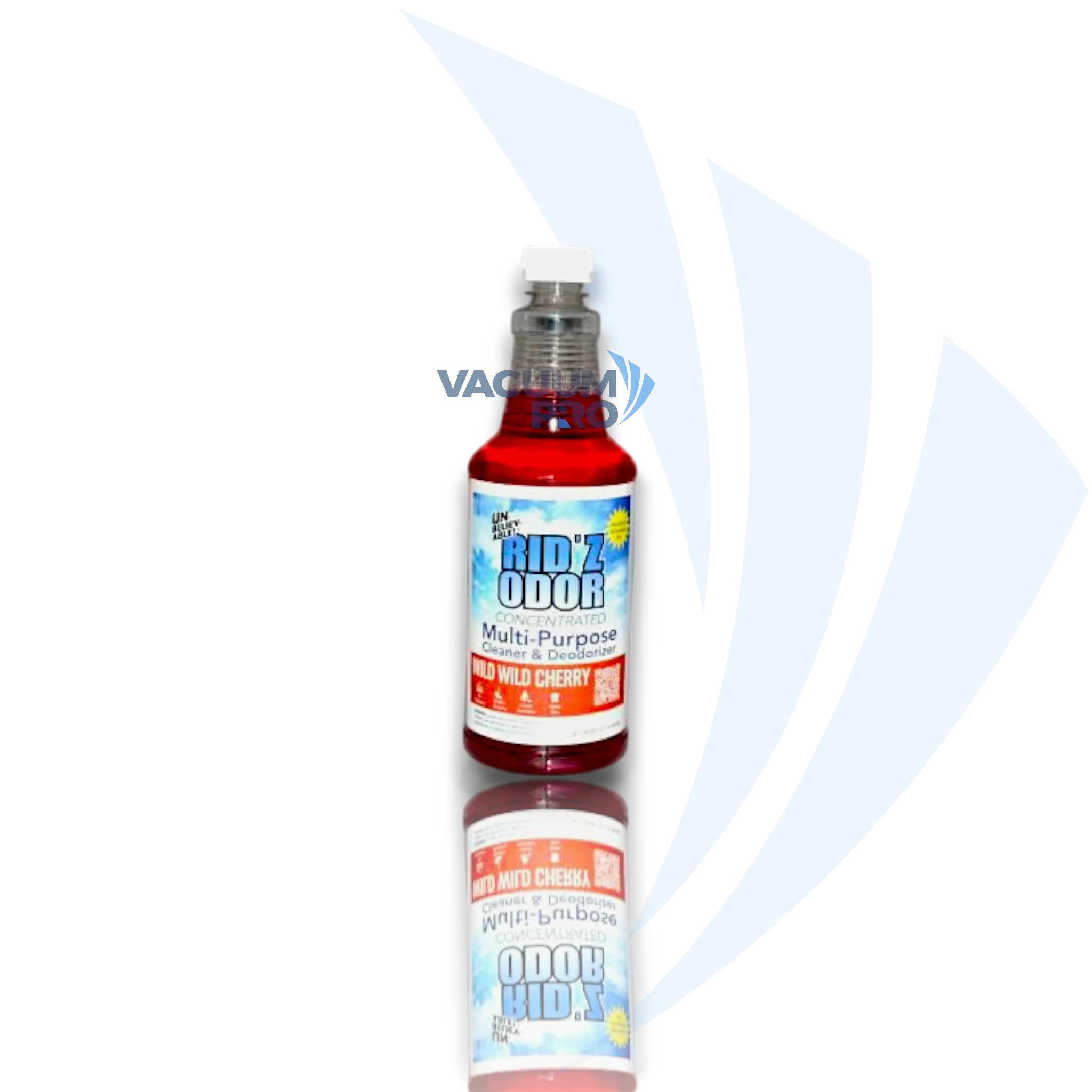 Replacement Vacuum Deodorizer - Super Concentrate Wild Cherry Scent, pH-Neutral Formula, Fits Core RID'Z Odor Applications, Part #UKO-503