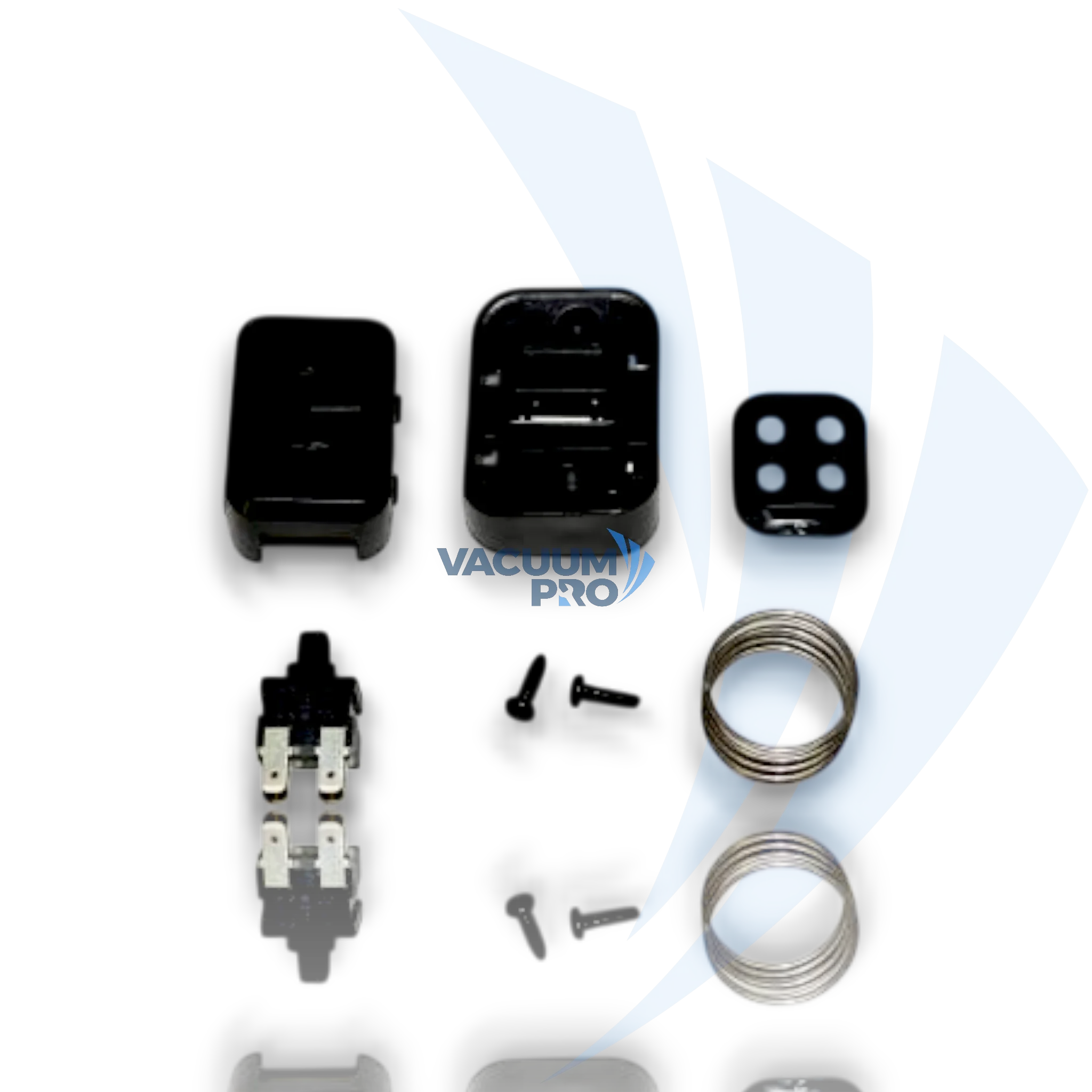 Replacement power control switch & harness for Carpet Pro vacuum, Part #X1283