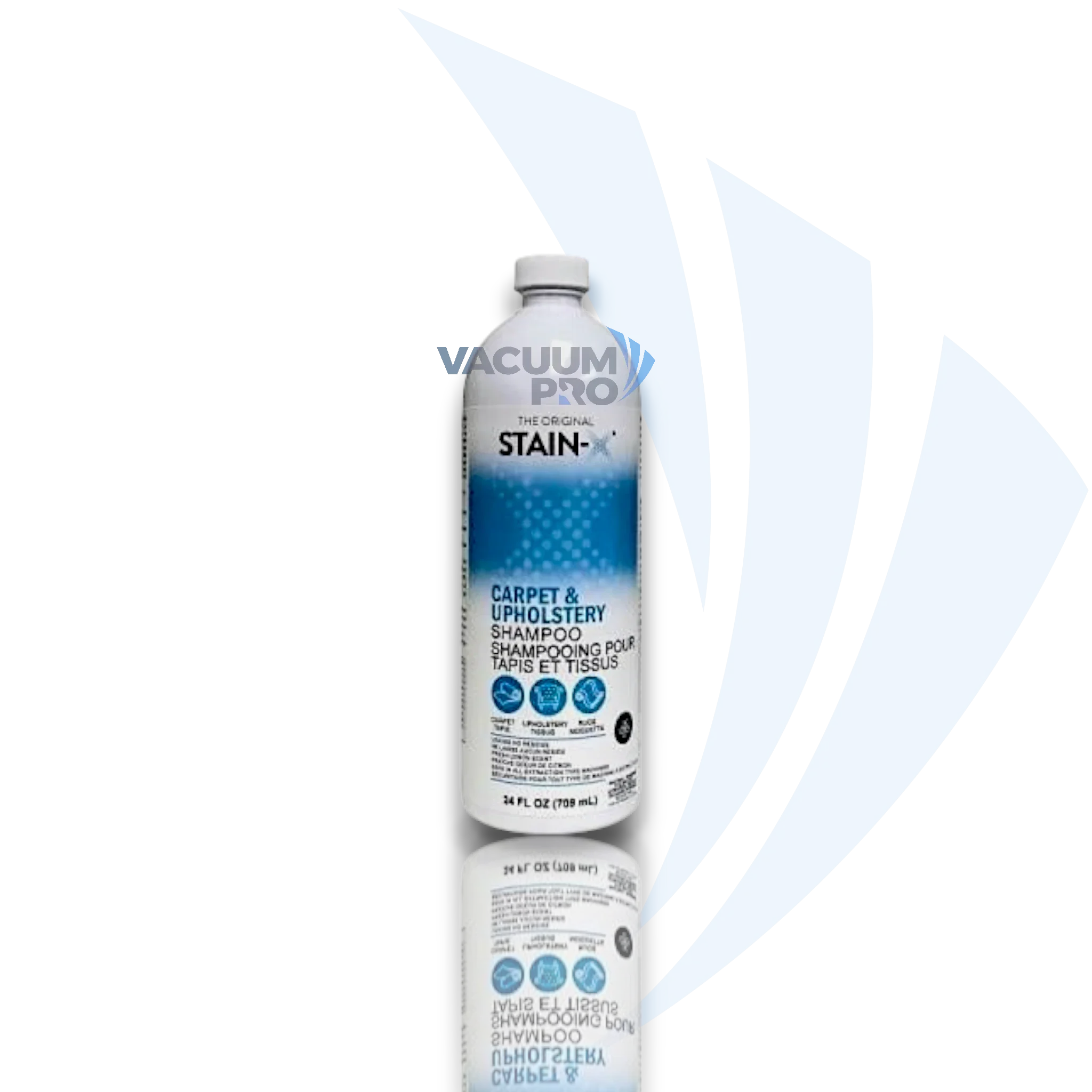 Replacement Vacuum Carpet Shampoo - Extraction Formula for Deep Cleaning, Fits Stain X Extraction Machines, Part #70724-06S for Stain-X vacuum, Part #70724-06S