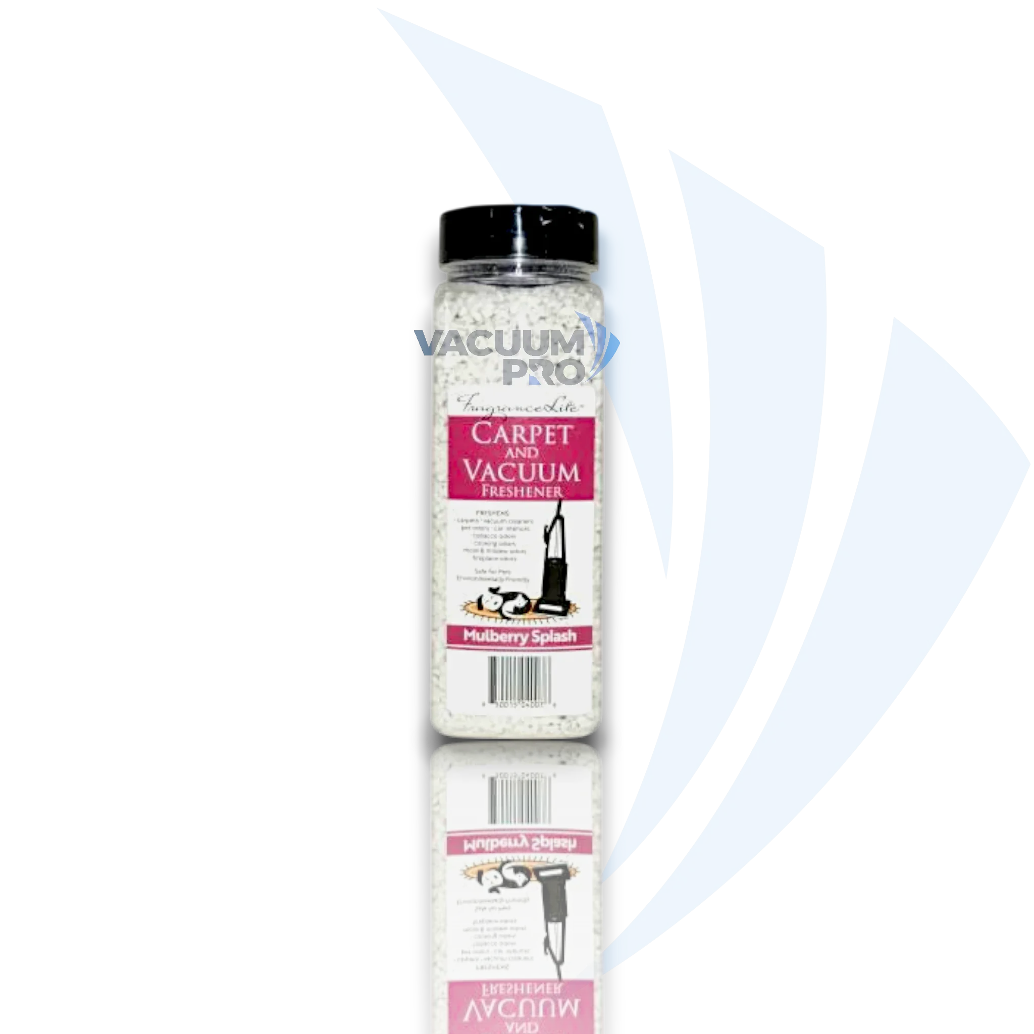 Replacement carpet freshener for Feather Lite vacuum, Part #MULBERRYSPLASH Vacuum Carpet Freshener - Mulberry Splash Scent, Lightweight Powder, Fits Feather Lite, Part #MULBERRYSPLASH