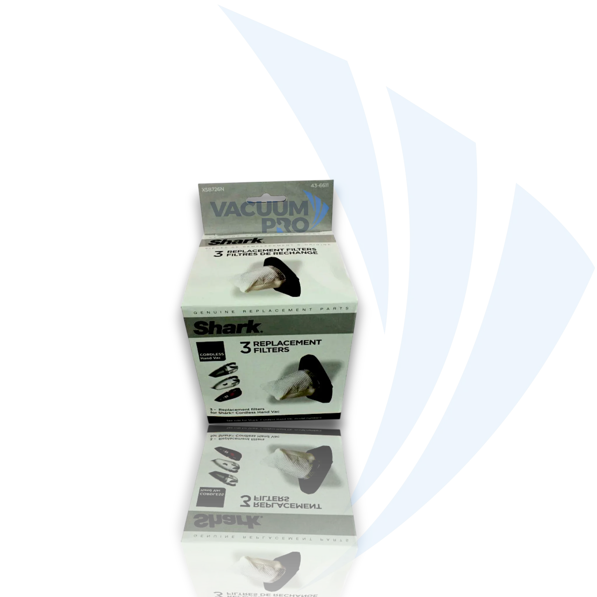 Replacement filter for Shark vacuum, Part #XSB726N