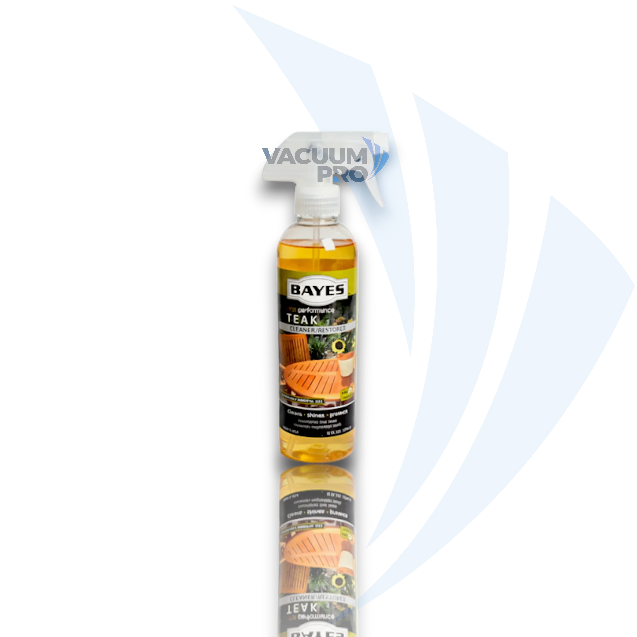 Replacement Vacuum Wood Cleaner - High Performance Teak Cleaner and Restorer, Cleans, Shines, and Protects Fine Teak, Part #B-185 for Bayes vacuum, Part #B-185