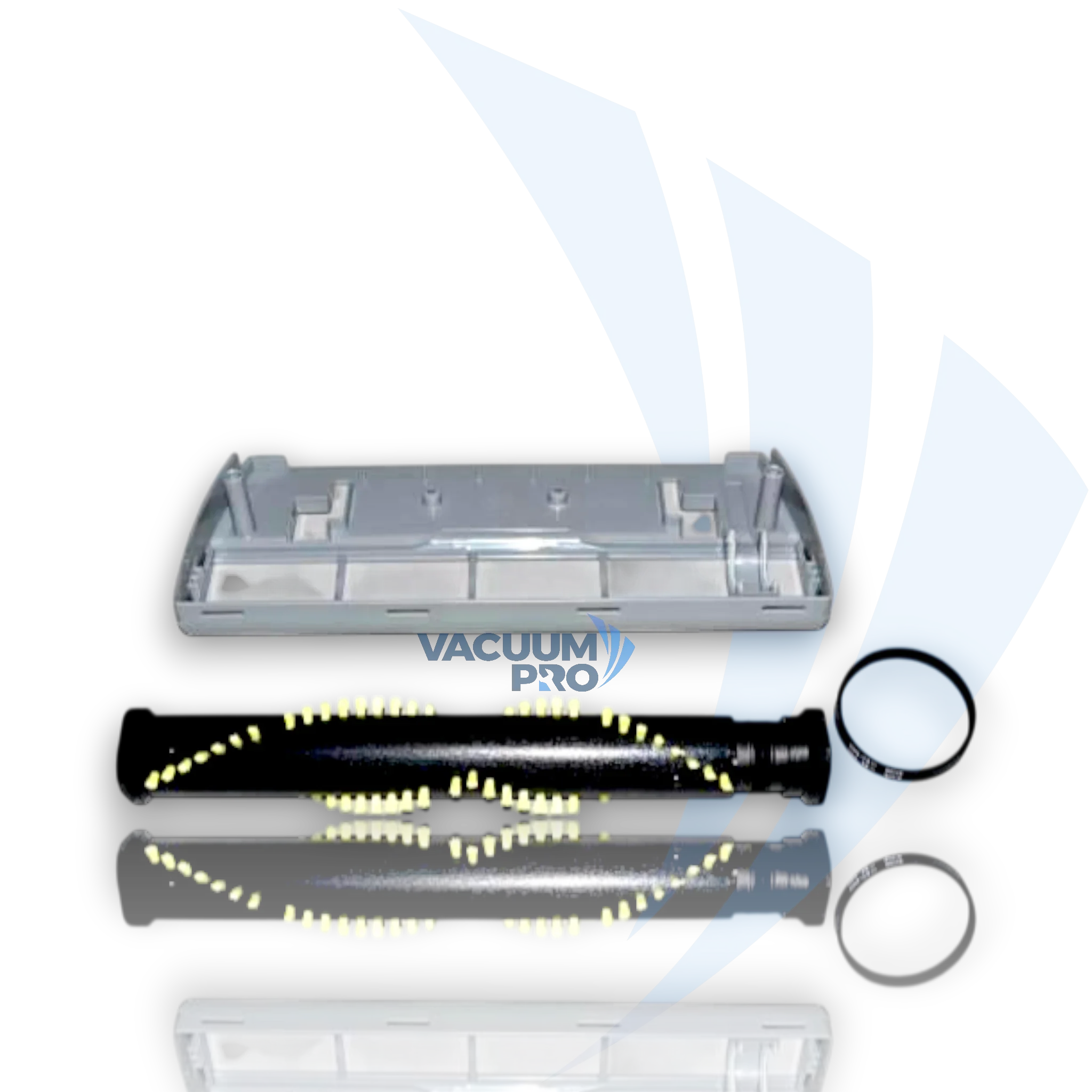 Replacement Vacuum Brush Roll Kit - Includes Belt, Bottom Plate, and Roller, Fits Electrolux Oxygen & Sanitaire PE7025A, Part #155260