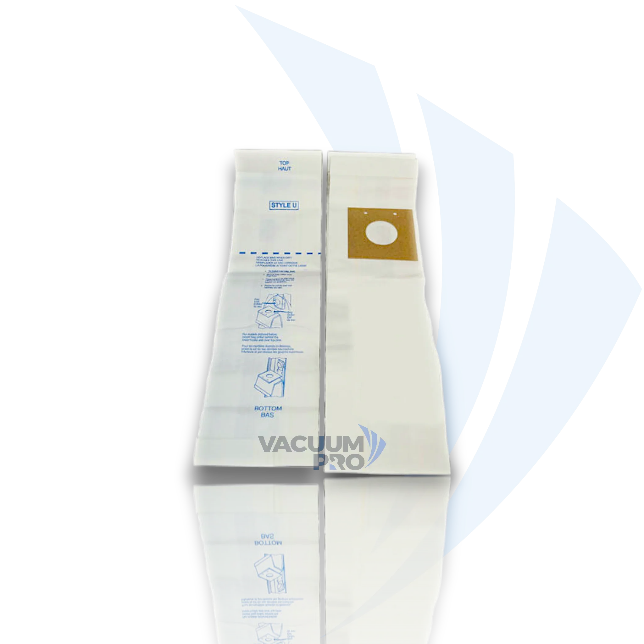 Replacement paper bags for Eureka vacuum, Part #54310C Vacuum Bags - Paper, Fits Eureka Bravo & Direct Air Upright, Part #54310C-6, 54310C (Pack of 3).